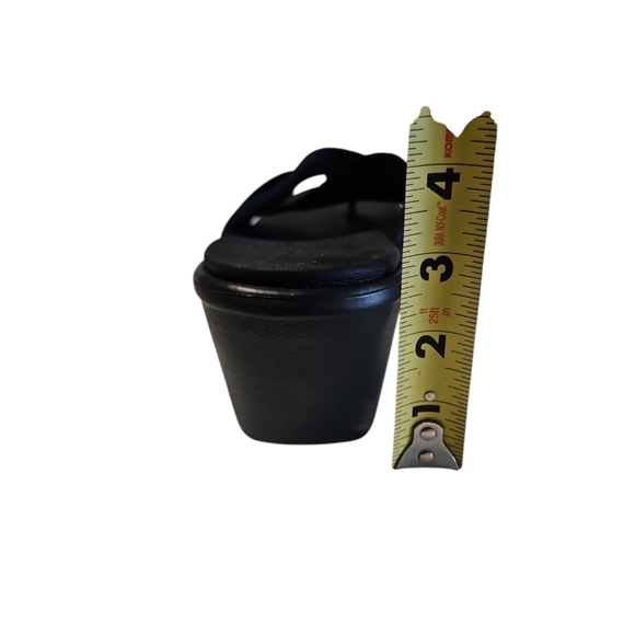 Skechers Women's Rumble On-Heat Maze Black Wedge Sandal 11 - Picture 9 of 9